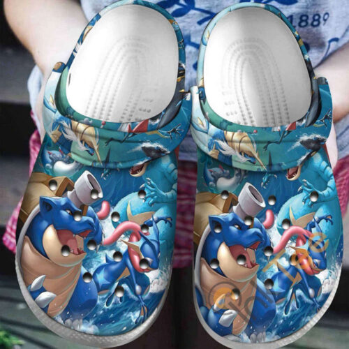 Drake Tsu Pokemon Rubber Crocs Shoes Clogs Unisex Footwear