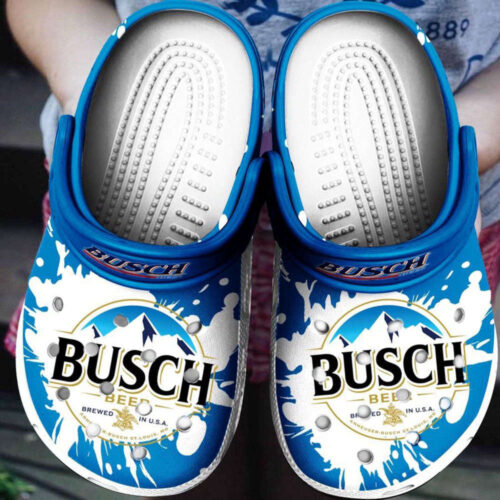 Busch Beer Crocs Shoes Clogs Unisex Footwear