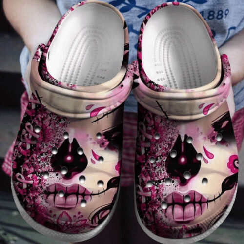 Cheetah Flower Rubber Crocs Shoes Clogs Unisex Footwear