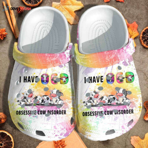 Baby Cows Custom Shoes Clogs Gift – Obsessive Cow Disorder Outdoor Shoes Clogs