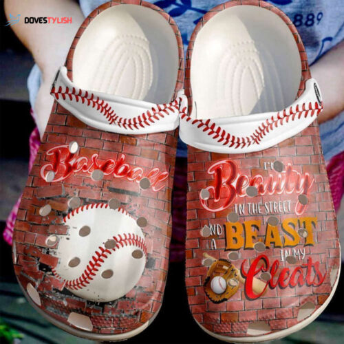 Baseball Breaking Classic Clogs Shoes
