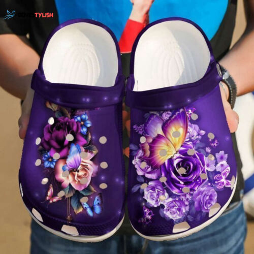Butterfly Spirit Classic Clogs Shoes
