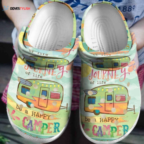 Camping Be Happy Camper Classic Clogs Shoes