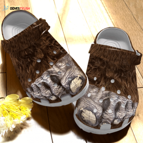 Camping Bigfoot Feet 3D Shoes clogs Birthday Gifts Men Father Day – Grandma Funny Bigfoot Shoes Camping Hunting