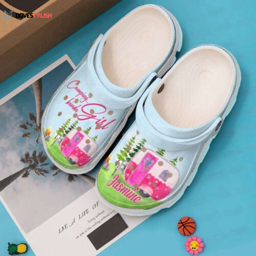 Camping Personalized Girl Classic Clogs Shoes