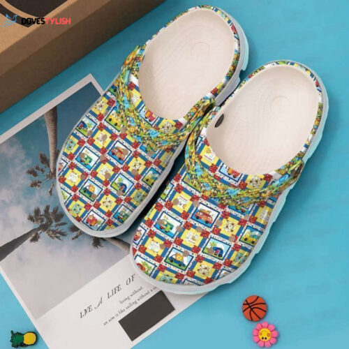 Camping Quilt Classic Clogs Shoes