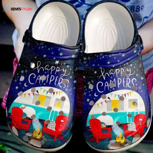 Camping Starry Camper Classic Clogs Shoes