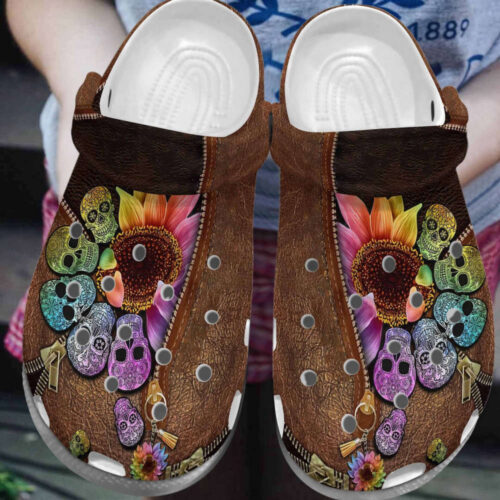 Colorful Sunflower Classic Clogs Shoes
