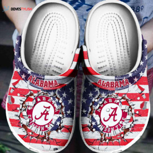 Croc Shoes – Crocs Shoes Alabama Crimson Tide Football NCAA Adults