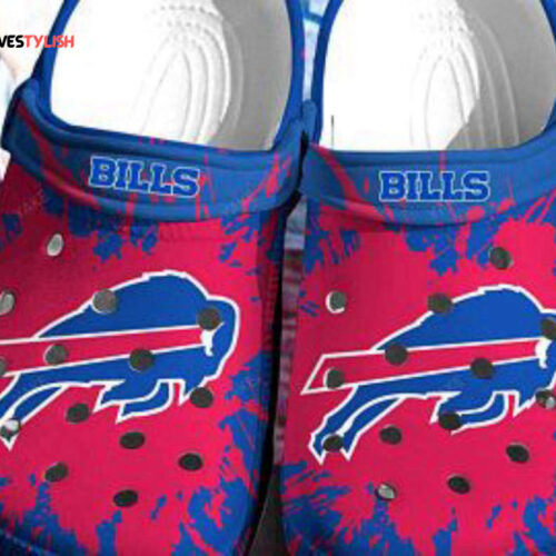 Croc Shoes – Crocs Shoes Buffalo Bills band Comfortable For Mens And Womens Classic Water Comfortable