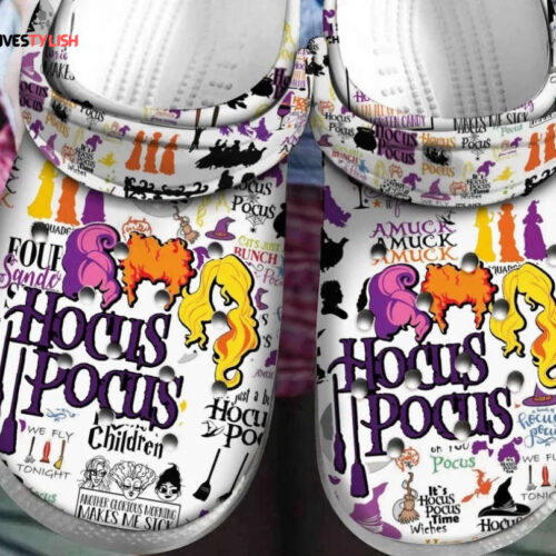 Croc Shoes – Crocs Shoes Hocus Pocus Disney Movie Adults