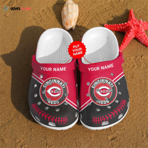 Croc Shoes – Crocs Shoes MLB Baseball Cincinnati Reds Personalized