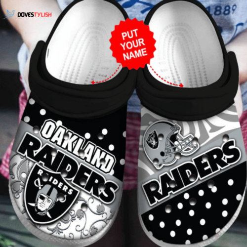 Croc Shoes – Crocs Shoes National Football L. Raiders band Colorful For Men Women