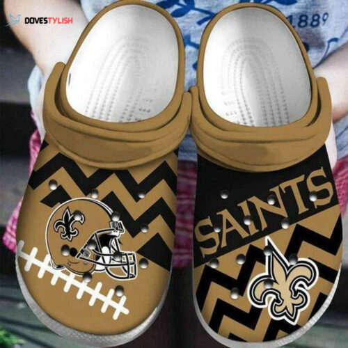 Croc Shoes – Crocs Shoes New Orleans Saints NFL Adults