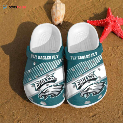 Croc Shoes – Crocs Shoes NFL Football Philadelphia Eagles Fly Eagles Fly