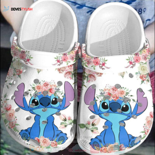Croc Shoes – Crocs Shoes Stitch With Flowers
