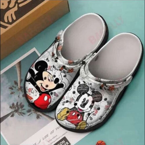 Crocs Shoes Disney Mickey Mouse Adults 3D Trending Clogs