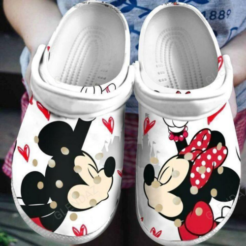 Crocs Shoes Mickey Minnie Mouse Disney Adults Couple 3D Trending Clogs