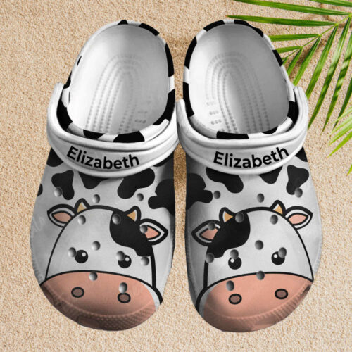 Daisy Flower Black Cat Mom Shoes Gift Women – Birthday Black Cat Shoes Croc Clogs Gift Mother Day