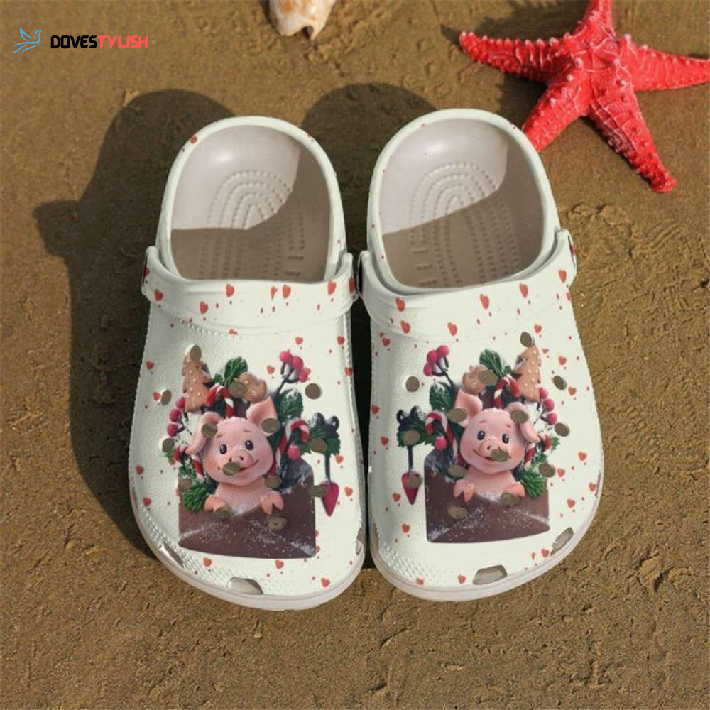 Farmer Lovely Pig Classic Clogs Shoes - Dovestylish