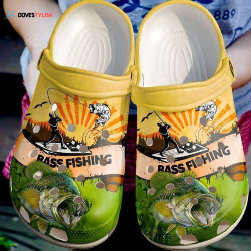 Fishing Bass Classic Clogs Shoes