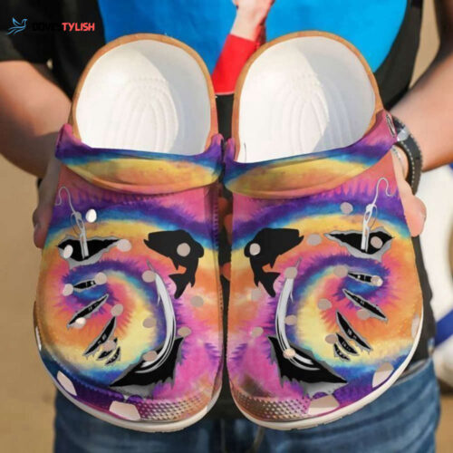 Lip Rainbow Puzzle Shoes Clogs Autism Girls – Autism Awareness Puzzle Cute Outdoor Shoes