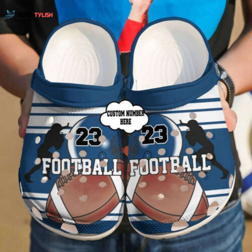 Football Personalized Lover Classic Clogs Shoes