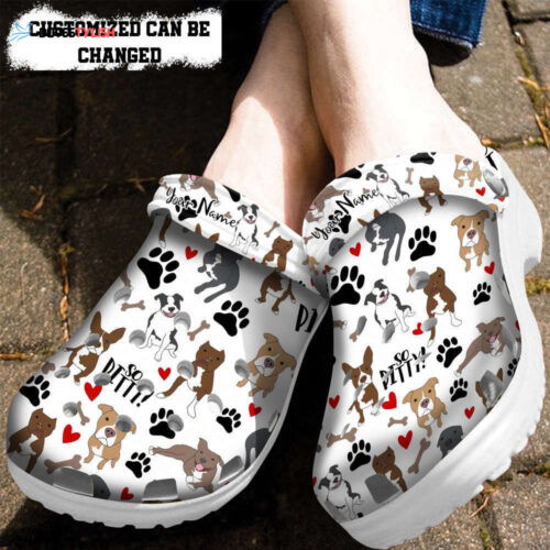 France Bull Dog Shoes Girl Women Mother Day – Dog Mom Shoes Croc Clogs Customize Name