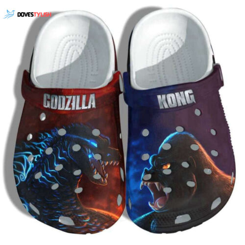 Godzilla Vs Kong Shoes Clogs