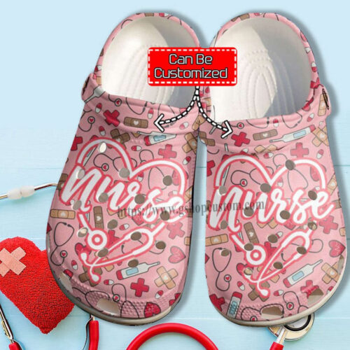 Nurse Personalized Life Classic Clogs Shoes