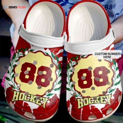 Hockey Personalized Passion Classic Clogs Shoes