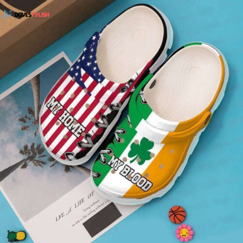Irish My Home Blood Classic Clogs Shoes