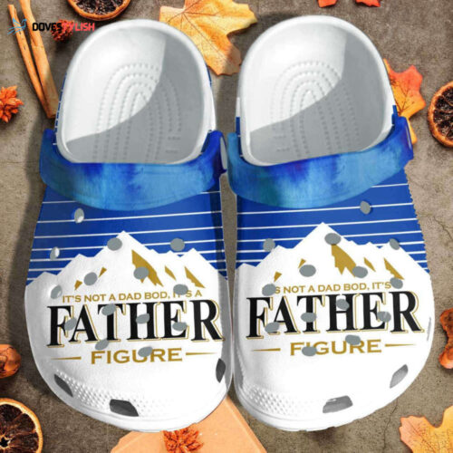 Its Not A Dad Bod Funny Busch Beer Shoes Clogs