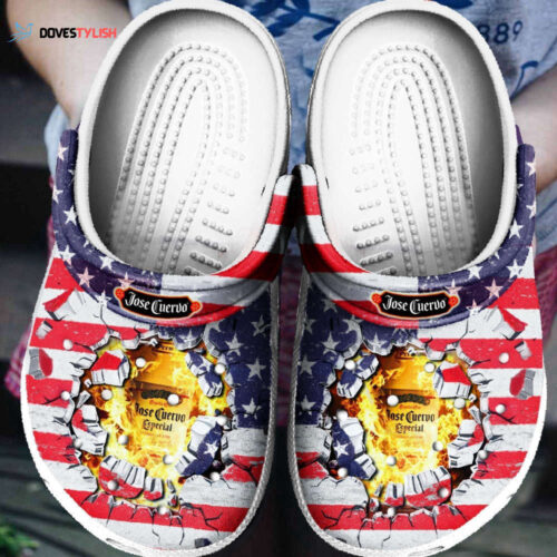Jose Cuervo American Flag 4Th Of July Shoes Clogs
