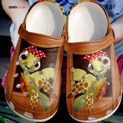Lovely Sea Turtle Shoes Clogs Daughter Sister