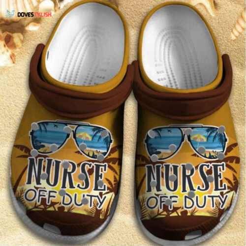 Nurse Off Duty Shoes – Summer Beach 2022 clogs Gift