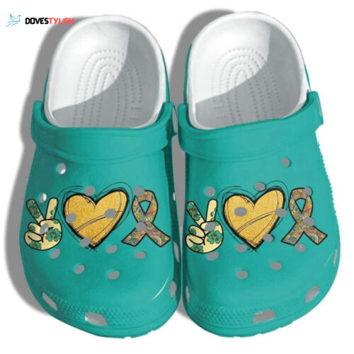 Peace Hippie Love Shoes Clogs – Hippie Cute Love Custom Shoes Clogs Gifts Daughter Girls