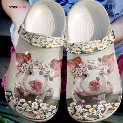 Pig Lovely And Daisy Garden Classic Clogs Shoes