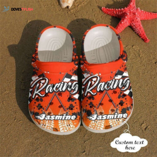 Racing Flag Classic Clogs Shoes