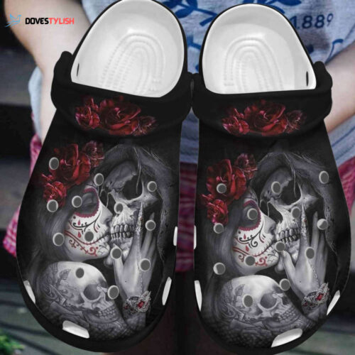 Skull Personalized Clog Custom Crocs Comfortablefashion Style Comfortable For Women Men Kid Print 3D You And Me