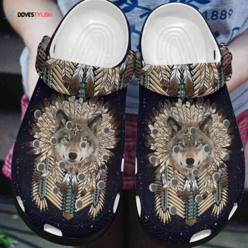 The Native Cool Wolf American Shoes Clogs Men Women