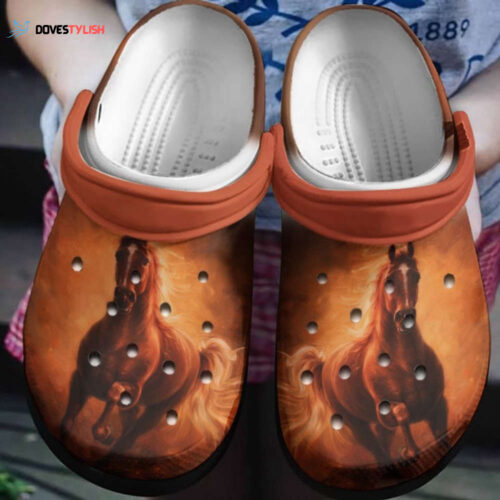 The Night Horse clogs Shoes Birthday Gift Men Women
