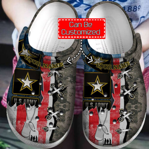 Top Us Army – Veterans Clogs Shoes Men And Women