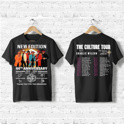 New Edition The Culture Tour 2022 T Shirt,