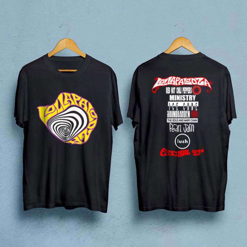 Lollapalooza 1992 Concert Tour Shirt - Dovestylish