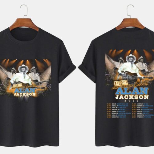 Alan Jackson Last Call One More For The Road Tour 2022 Shirt