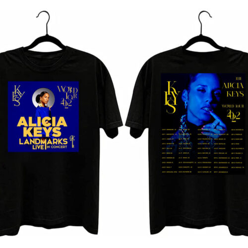 Alicia Keys The World Tour 2022 Tshirt