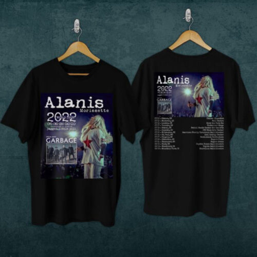 Alanis Morrisette 25 Years Jagged Little Pill Tour 2022 T-Shirt, Alanis Morrisette 2022 World Tour Shirt