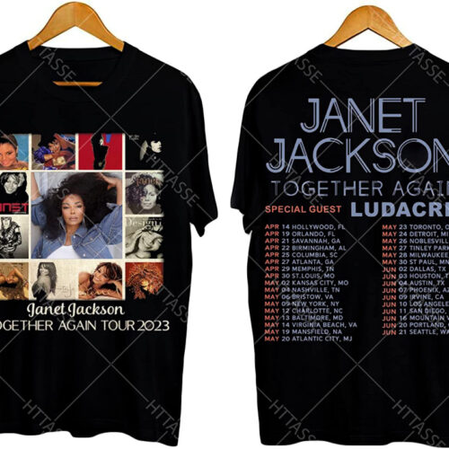 Janet Jackson Together Again Tour 2023 Shirt, Janet Jackson Shirt, Janet Tour 2023 Shirt