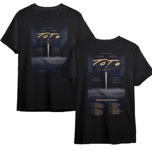 Toto 2023 Tour Shirt, Toto Tour T-Shirt, Toto Rock Band Shirt